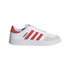 Sneakers bianche e rosse con soletta in EVA adidas Breaknet, Brand, SKU s324000118, Immagine 0